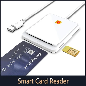 USB 2.0 intelektualiųjų kortelių skaitytuvo palaikymas Karšta apsikeitimo atmintis ID banko SIM CAC ID kortelių klonavimo jungties adapteris, skirtas Windows 7/8/8.1/10/11