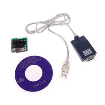 USB 2.0 USB 2.0 į RS485 RS-485 DB9 COM nuoseklaus prievado įrenginio keitiklio adapterio kabelis, Prolific PL2303 dropship
