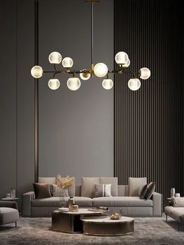 Vario šviesa Prabangus šviestuvas svetainėje Moderni minimalistinė ir nuostabi valgomojo lempa Miegamojo šviesa