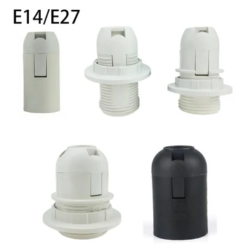 Varžtas E14 E27 M10 LED lemputės lempos pagrindo dangtelio maitinimo laikiklis Elektrinis pakabukas Lizdas Lempos atspalvio keitiklis 220V 110V