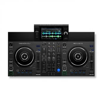 Vasaros nuolaida 50% HOT SALES Denon DJ SC Live 2 Atskiras DJ valdiklis su HP1100 ausinėmis