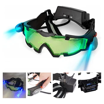 Vision Nocturna Hunting Windproof Dustproof Night Vision Goggles Adjustable Elastic Band LED Outdoor Visão Noturna Para Caça