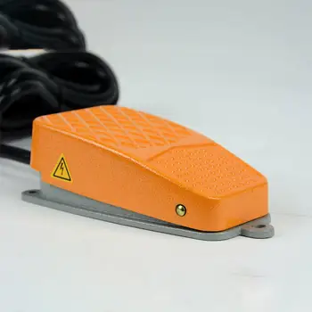 Visiškai naujas patvarus aukštos kokybės kojų jungiklis elektrinis pedalas 250VAC aliuminio momentinis universalus neslystantis SPDT