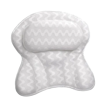 Vonios pagalvės vonios pagalvė, kaklo nugaros atrama, itin minkšta 3D kvėpuojanti tinklinė SPA pagalvėlė, galvos atrama, vonios kambario aksesuarai, dovanos