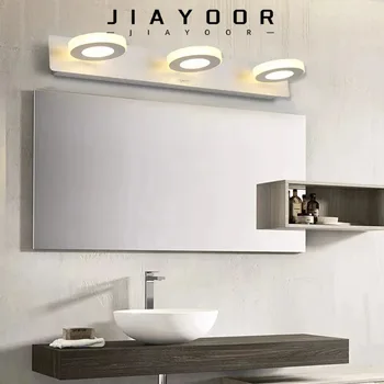 Vonios veidrodinis sieninis šviestuvas LED rūbinė Dekoratyvinė šviesa Vonios kambario apšvietimas Nordic Modern Minimalism Free Shipping