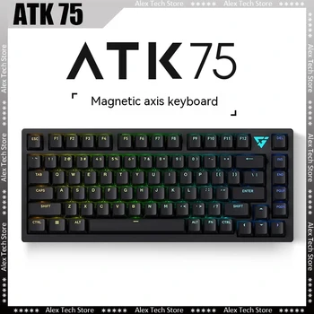 Vxe ATK75 Mechaninė klaviatūra 68 klavišai Magnetinis jungiklis ATK 75 USB 