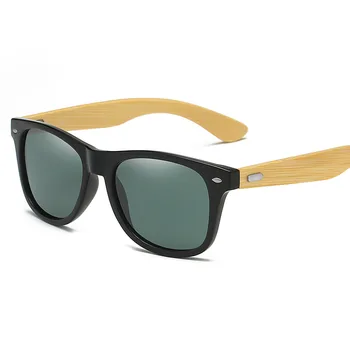 Wood Vyriški ultravioletiniai akiniai nuo saulės Klasikinis vyrų vairavimas Jodinėjimas UV400 Sportiniai akiniai nuo saulės Akiniai Mediniai bambukiniai akiniai