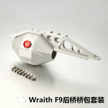 Wraith F9 galinio tilto krepšio rinkinys Aliuminio lydinio medžiagos modelio roko vikšro atnaujinimas