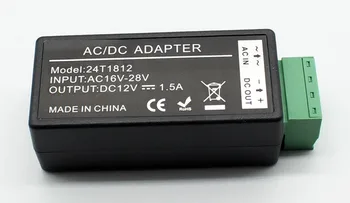 x2pcs AC į DC maitinimo keitiklis AC / DC adapteris AC16V-28V įėjimas į DC12V išvestį AC24V į DC12V maitinimo modulį