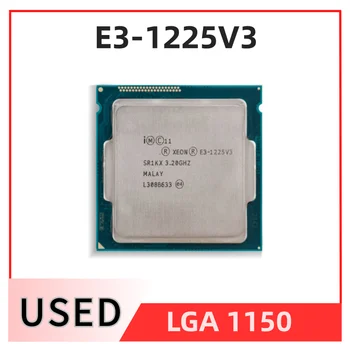 Xeon E3-1225V3 CPU 3.20GHz 8M 84W LGA1150 E3-1225 V3 Keturių branduolių darbalaukio procesorius E3 1225 V3