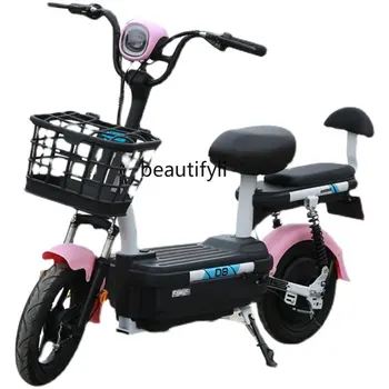 zq elektrinis dviratis 48V dvigubas elektrinis automobilis mažas mini akumuliatorius automobilis vyrų ir moterų tėvų ir vaikų automobilis gali būti pažymėtas prekės ženklu