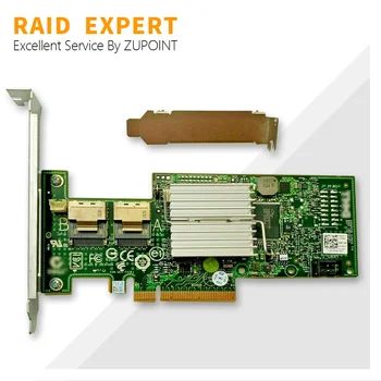 ZUPOINT PERC H200 6Gb RAID valdiklis PCI-E SAS SATA 8 prievadas Raid kortelė 047MCV RAID plėtiklis