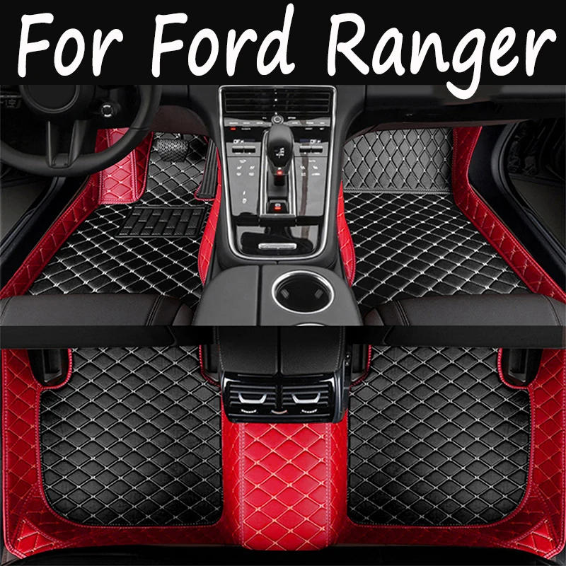 Ford Ranger 2023 2022 2021 2020 2019 2018 2017 2016 2015 2014 2013 2012 Automobilių grindų kilimėliai Automobilių salonas Neperšlampami kilimai
