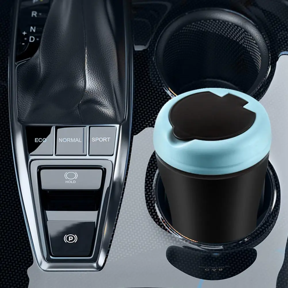 Naudinga daugiafunkcinė automobilių kokso puodelio šiukšliadėžė Automobilio šiukšliadėžė kompaktiška švaros palaikymas