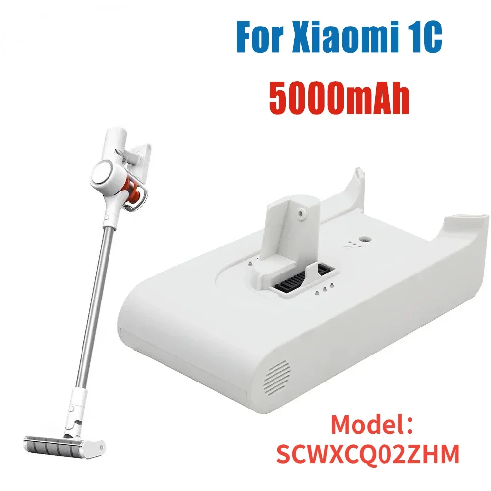 Original 3000mAh for Xiaomi Handless Wireless Vacuum Cleaner Accessories 1C SCWXCQ02ZHM dulkių siurblio pakaitinė baterija Back