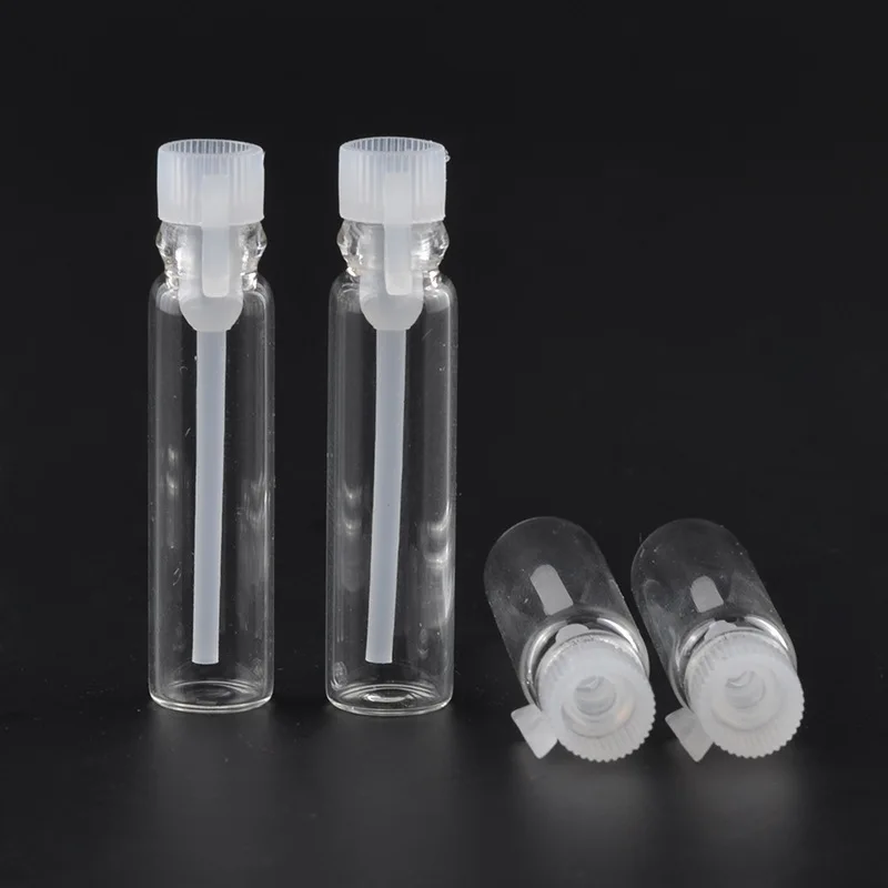 1 vnt mini stiklinių kvepalų buteliukai maži kvepalų pavyzdžiai buteliukas skystų kvapiųjų medžiagų mėgintuvėlis bandomasis purškiamas buteliukas