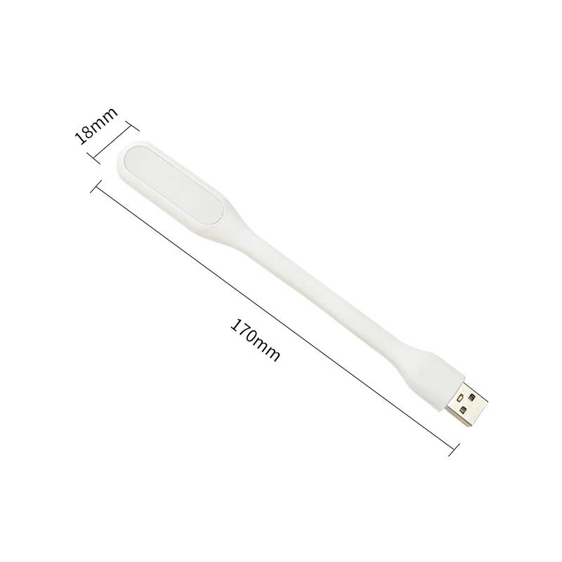 1PCS spalvinga USB lempa sulankstoma LED naktinė lempa mini knygų lemputė nešiojama USB stalinė skaitymo lempa 