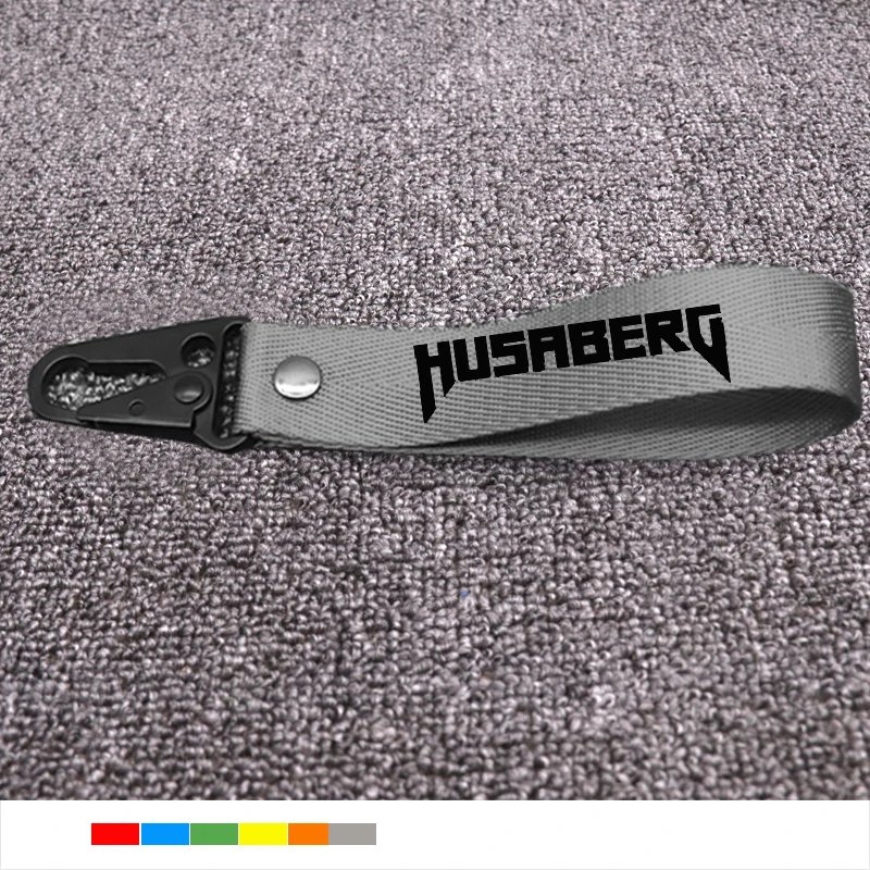 3D raktų laikiklių grandinėlės kolekcija Raktų pakabukas Husaberg LOGO motociklo ženklelio raktų pakabukas