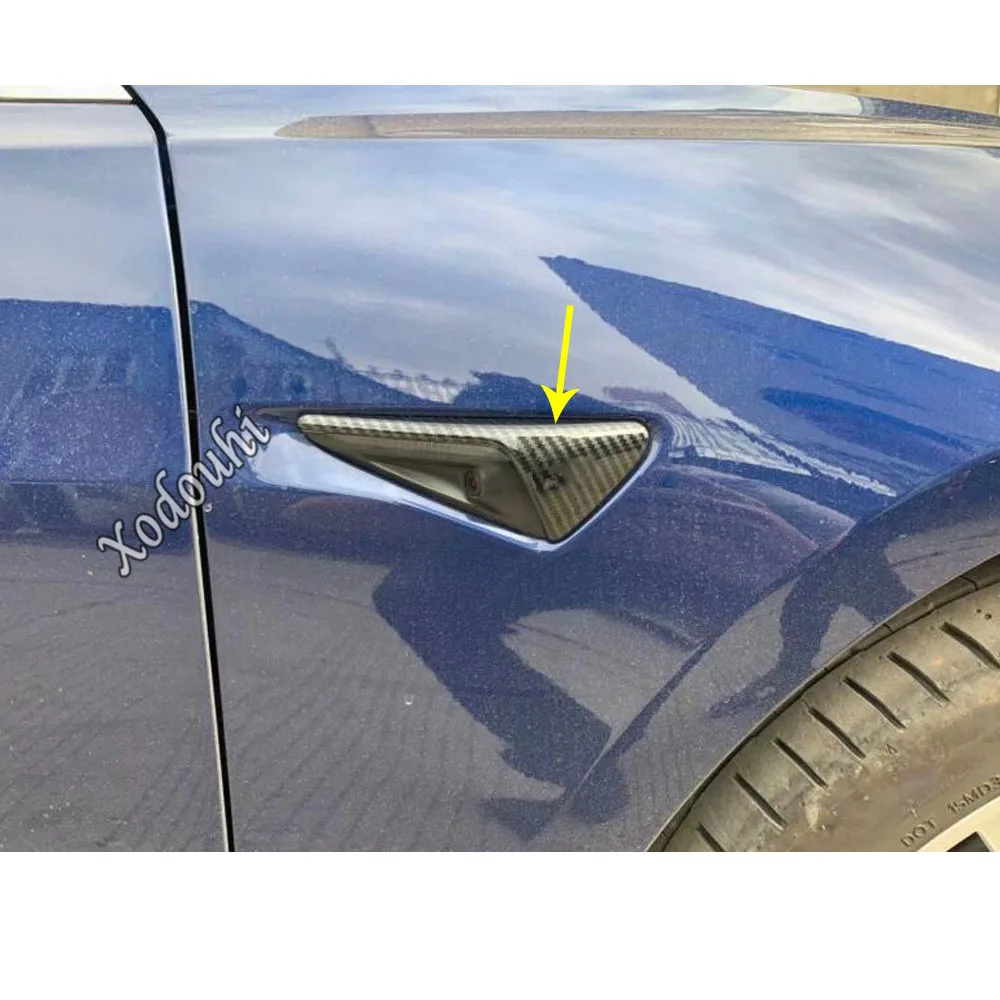 Automobilio rėmo priekinės pusės lapija Lapų sparno ventiliacijos oro išleidimo lempos apdaila Tesla Model 3 Model3 2017 2018 2019 2020 2021 2022 2023