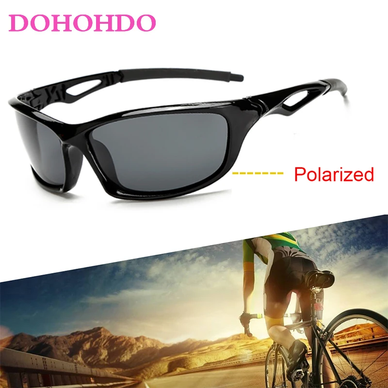 DOHOHDO Mada Poliarizuoti akiniai nuo saulės Vyrai Moterys Žūklės akiniai Sportinis vairavimas Saulės stiklas Veidrodis Gafas De Sol UV400 Aukšta kokybė