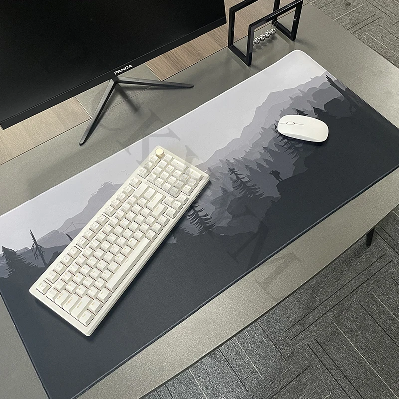 Dizainas Didelis pelės kilimėlis 100x50cm Didelis pelės kilimėlis Kompiuterio stalo kilimėlis Žaidimų pultas Didelis klaviatūros kilimėlis Žaidėjų stalo kilimėlis