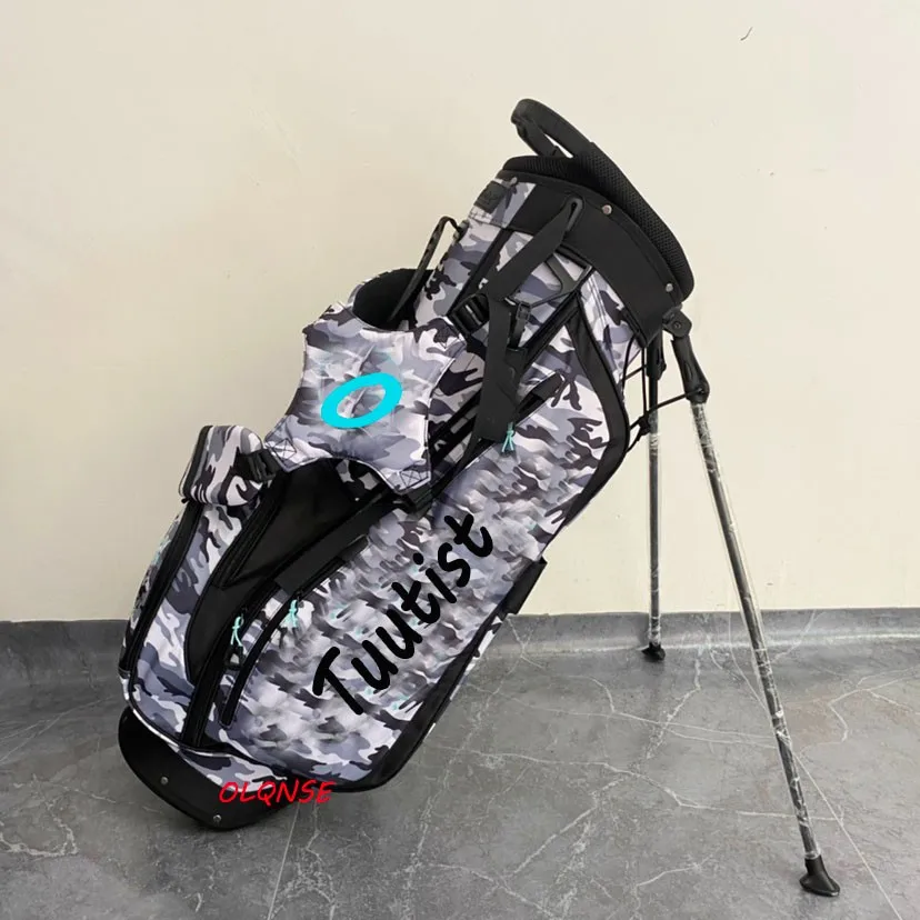 Golf Bag golfo stovo krepšys nailono audinio vandeniui atsparus vyrų moterų pečių itin lengvas golfo krepšys