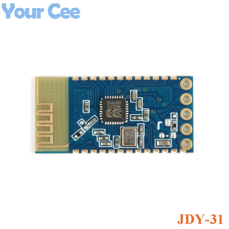 JDY-31 SPP-C modulis Nuoseklusis prievadas Belaidis ryšys 2.4G Suderinamas su JDY-30 HC-05 HC-06 Bluetooth suderinamas