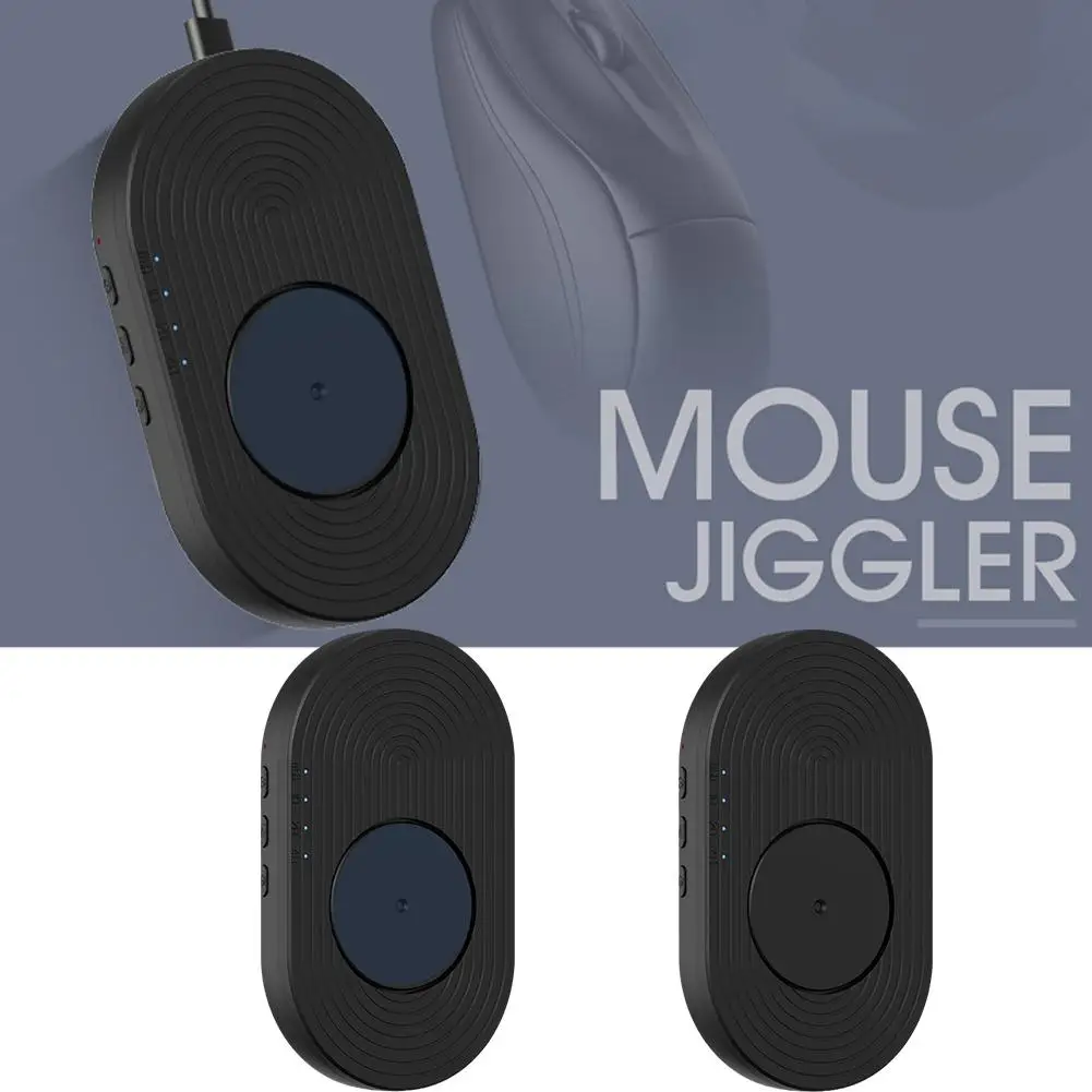 Jiggler Usb pelės judesio simuliatorius su įjungimo/išjungimo jungikliu kompiuterio pažadinimui išlaiko kompiuterio aktyvų pelės judinimo įrenginį Y3s8