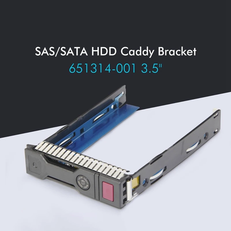 Kietasis diskas Caddy dėklo serveris HDD dėklas 3,5 colio 651314-001 skirta HP G8 Gen8 G9 Gen9 LFF SAS SATA DL388 380 360 560