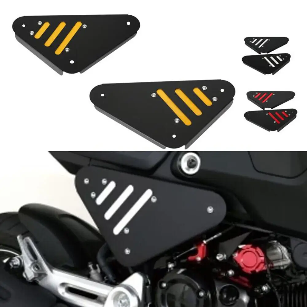 Motociklo aliuminio galinio šoninio dangčio rėmo komplektas Honda Grom 125 JC92 MSX125 2022-2023