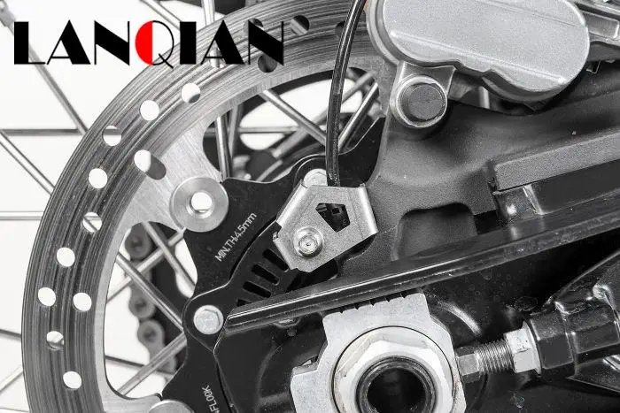 Motociklų priedai Husqvarna Norden 901 Norden901 2022 2023 m. aliuminio galinio ABS jutiklio apsaugos apsauginis dangtelis