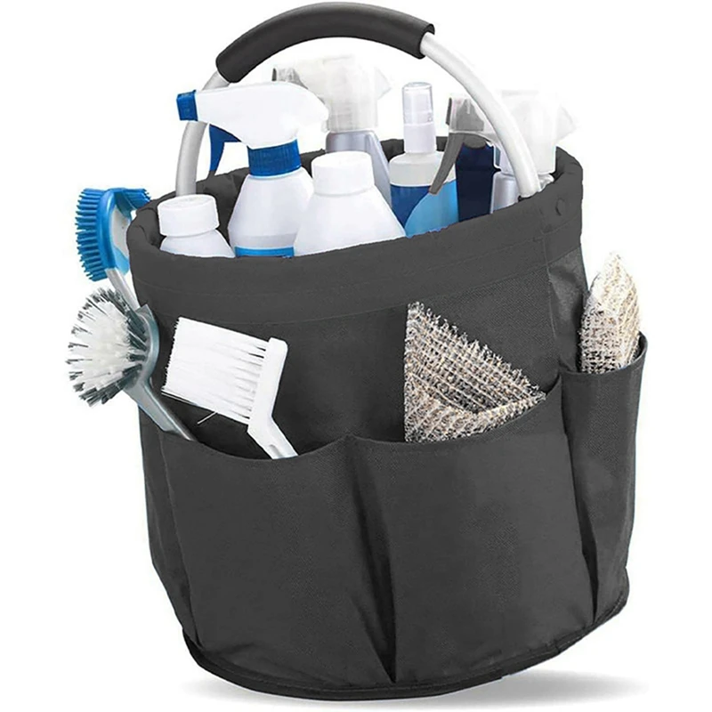 Nešiojamas sulankstomas laikymo krepšys sodo įrankių krepšys rankinis įrankių krepšys Sodinimo rekvizitai Pirkinių stovyklos krepšys 28Cm X 28Cm