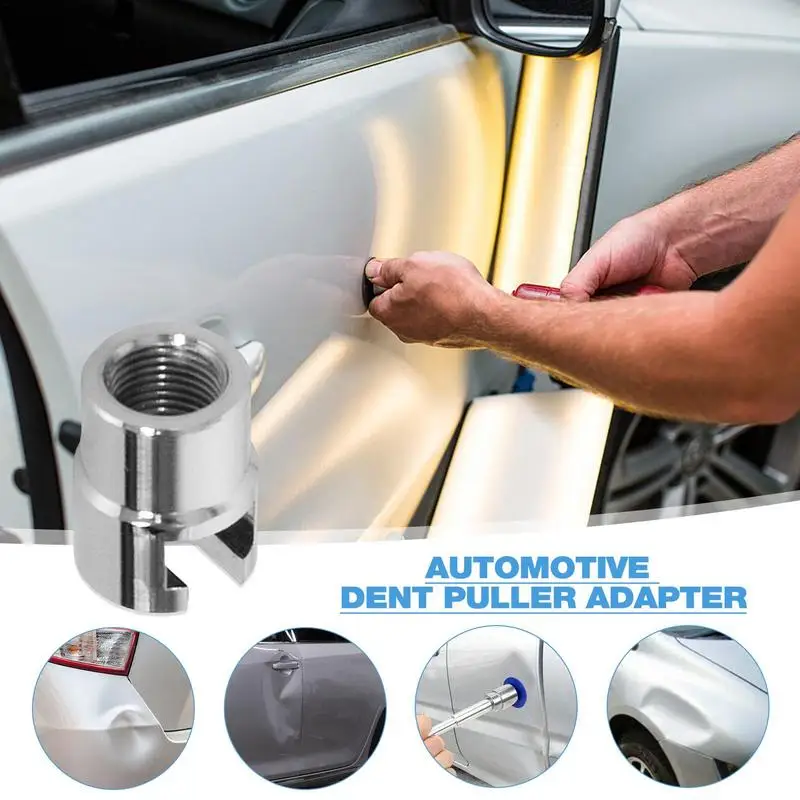 Slide Hammer Screw Adapter Head Automotive Dent Puller Head M10 Thread for Slide Hammer Car Dent Repair Tool Accessories