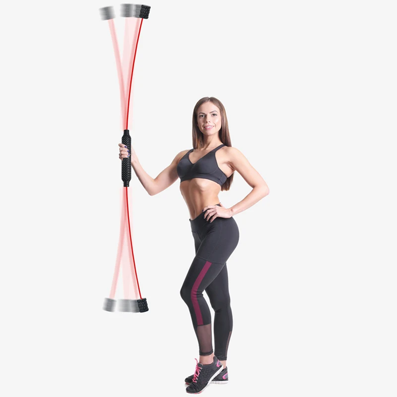 Vibracijos fitneso juosta Sportinė riebalų deginimo įranga Daugiafunkcinės treniruotės Vibracijos juostos lieknėjimo elastinė juosta