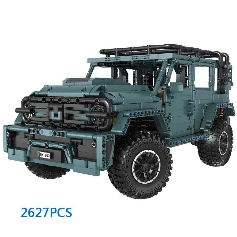 1:10 Scale China Greatwall Auto Tank 300 Technical 2.4ghz Remote Control Car WEY Tank 300 Cyber Build Block Vehicle Rc Toy Brick