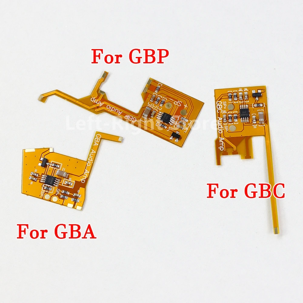 10PCS GBA SP mažos galios skaitmeninio garsumo stiprintuvo modulis Gameboy Advance Color Pocket GBA GBC GBP garso stiprintuvas