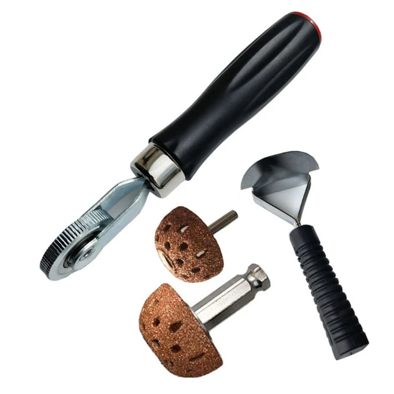 Automobilių padangų remonto ritininis įrankis su guminėmis juostelėmis Įrankių padangų šlifavimo įrankių rinkinys