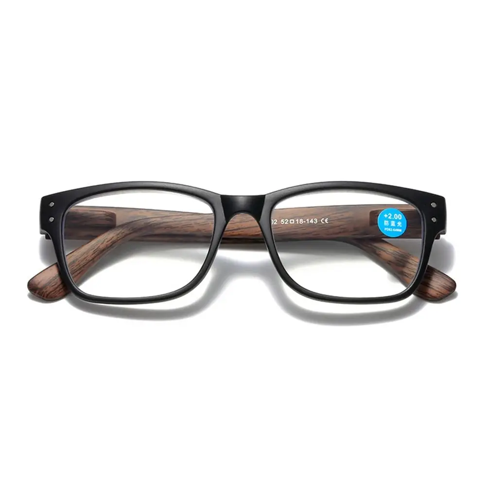 Blue Ray Blocking Anti-Blue Light Skaitymo akiniai PC Akių apsauga Kvadratiniai akiniai Ultralight Optinis akinių akiniai