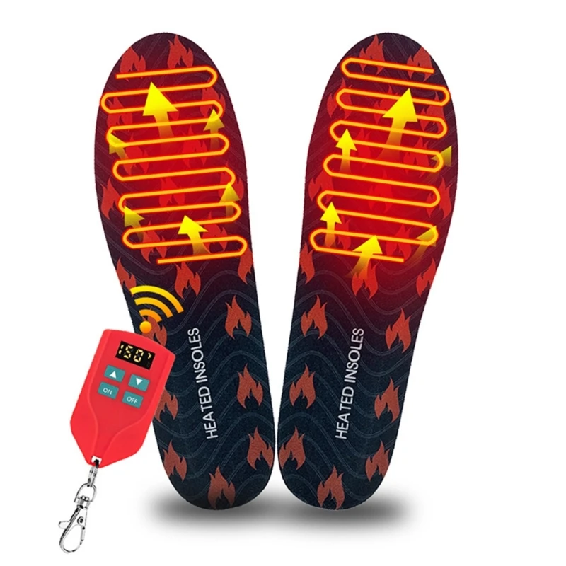 Elektriniai šildomi vidpadžiai Belaidės batų pagalvėlės, skirtos bėgimui pėsčiomis Kempingas Žygiai pėsčiomis