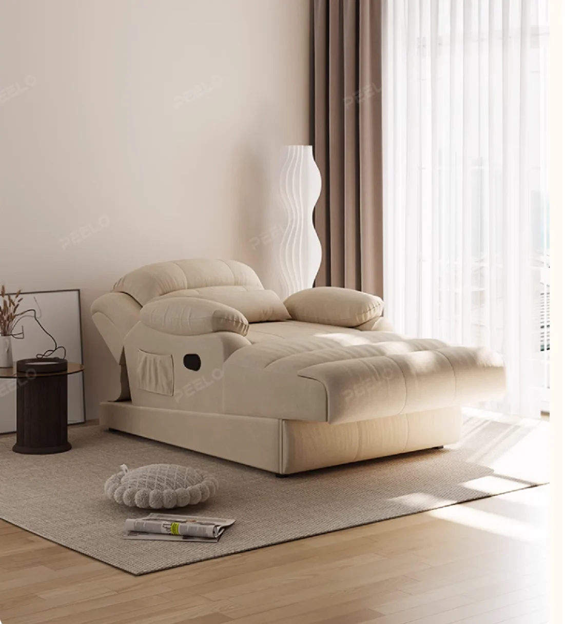 Elektrinė poilsio kėdė Miegamasis Svetainė sofa-lova Tinginio masažo funkcija Vienos kėdės grožio sofa