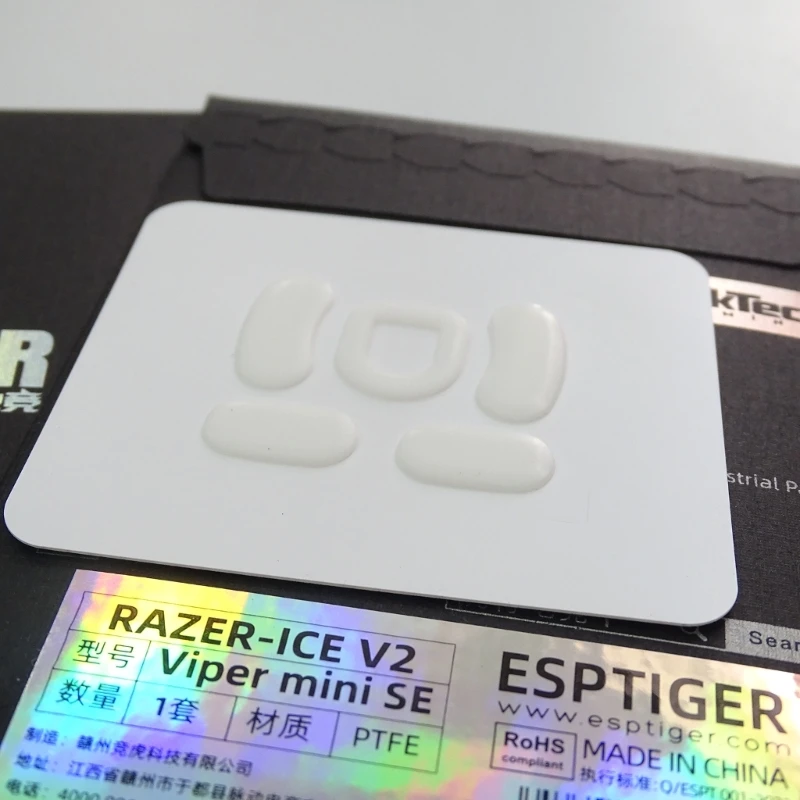 H7JA Esptiger ICE V2 Pad for viper Mini Game Mouse Pačiūžos pelės kojų lipdukas
