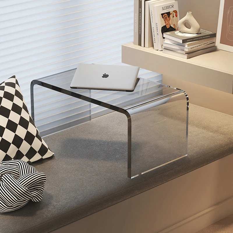 Modernus prabangus kavos staliukas Svetainės dizainas Pagrindinis Minimalistinis šoninis staliukas Estetinis erdvę taupantis stalas Basse De Salon dekoravimas
