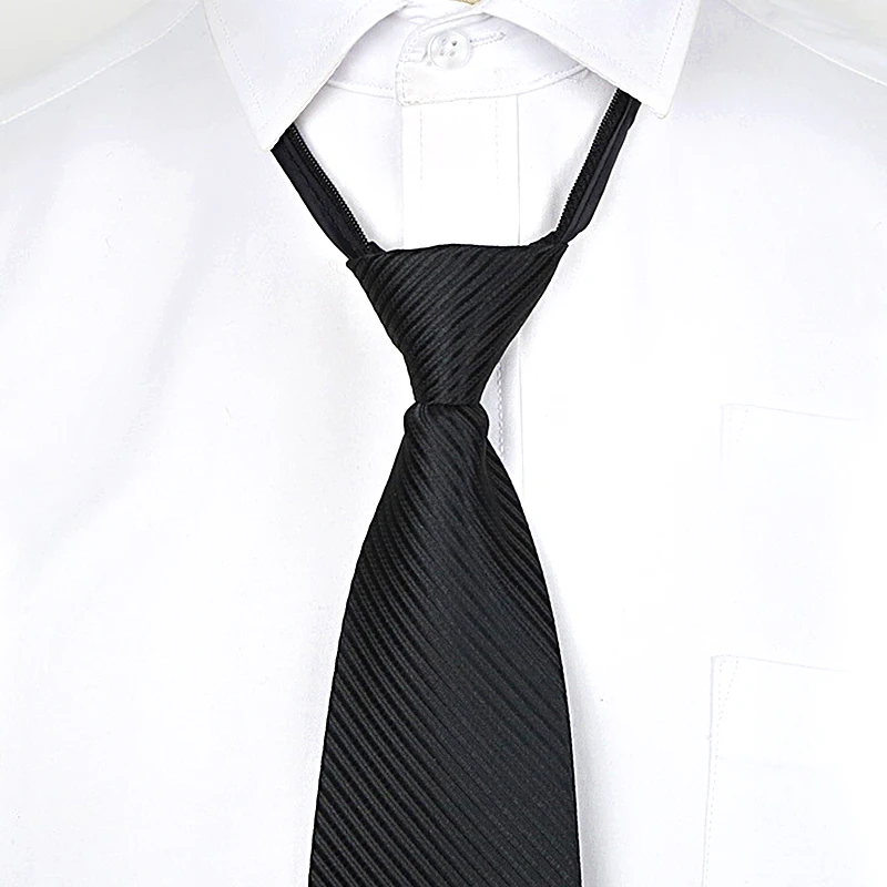Nauja mada Tingus užtrauktukas Vyriškas kaklaraištis Klasikinis Vienspalvis kaklaraištis Aksesuarai Kasdienis dėvėjimas Cravat vestuvių vakarėlio dovana