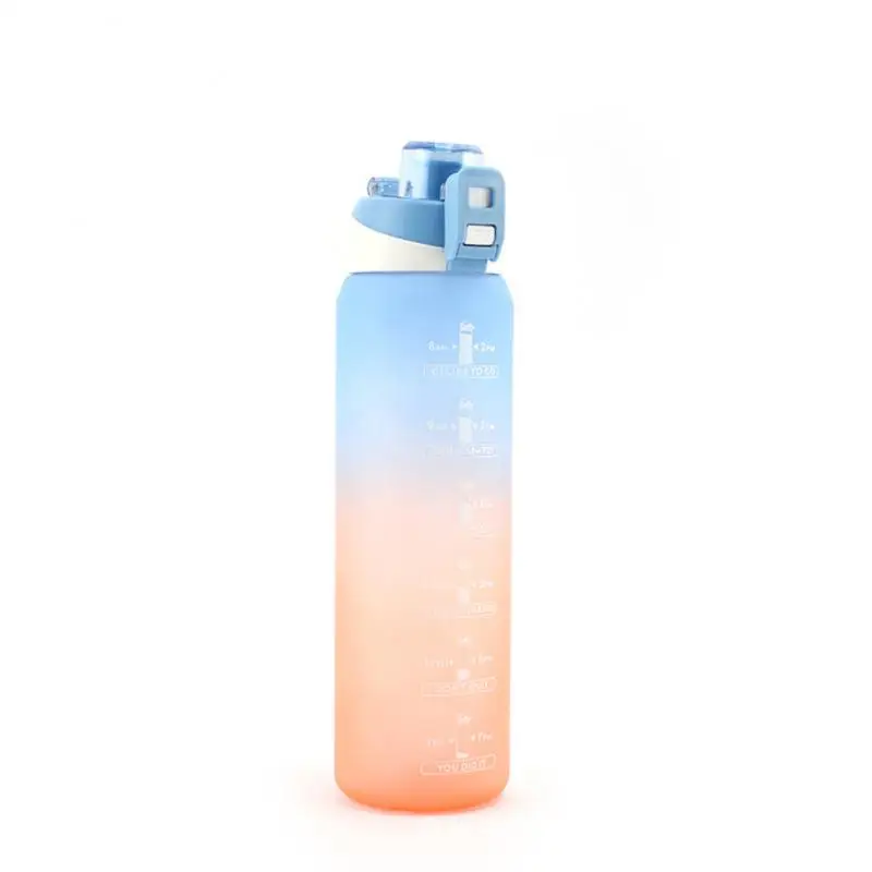Nešiojamas vandens butelis Vandens puodeliai Motyvacinis sportinis vandens butelis su 