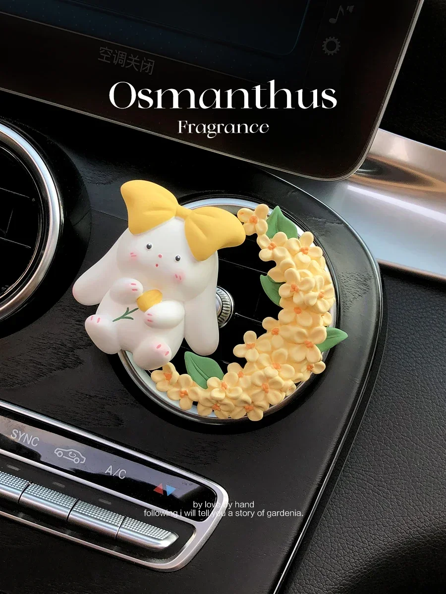 Osmanthus fragrans girls kvepalai akmens gimtadienio dovana automobilio salono papuošalai automobilių išparduotuvės dekoravimo reikmenys