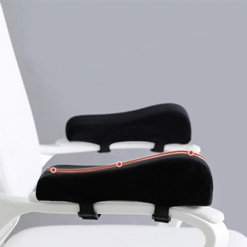 Slėgio mažinimo kėdė Porankių pagalvėlės biuro kėdėms Neįgaliųjų vežimėliams patogi kėdė Minkštos alkūnės pagalvėlės Apsauginiai dangteliai Pagalvėlė