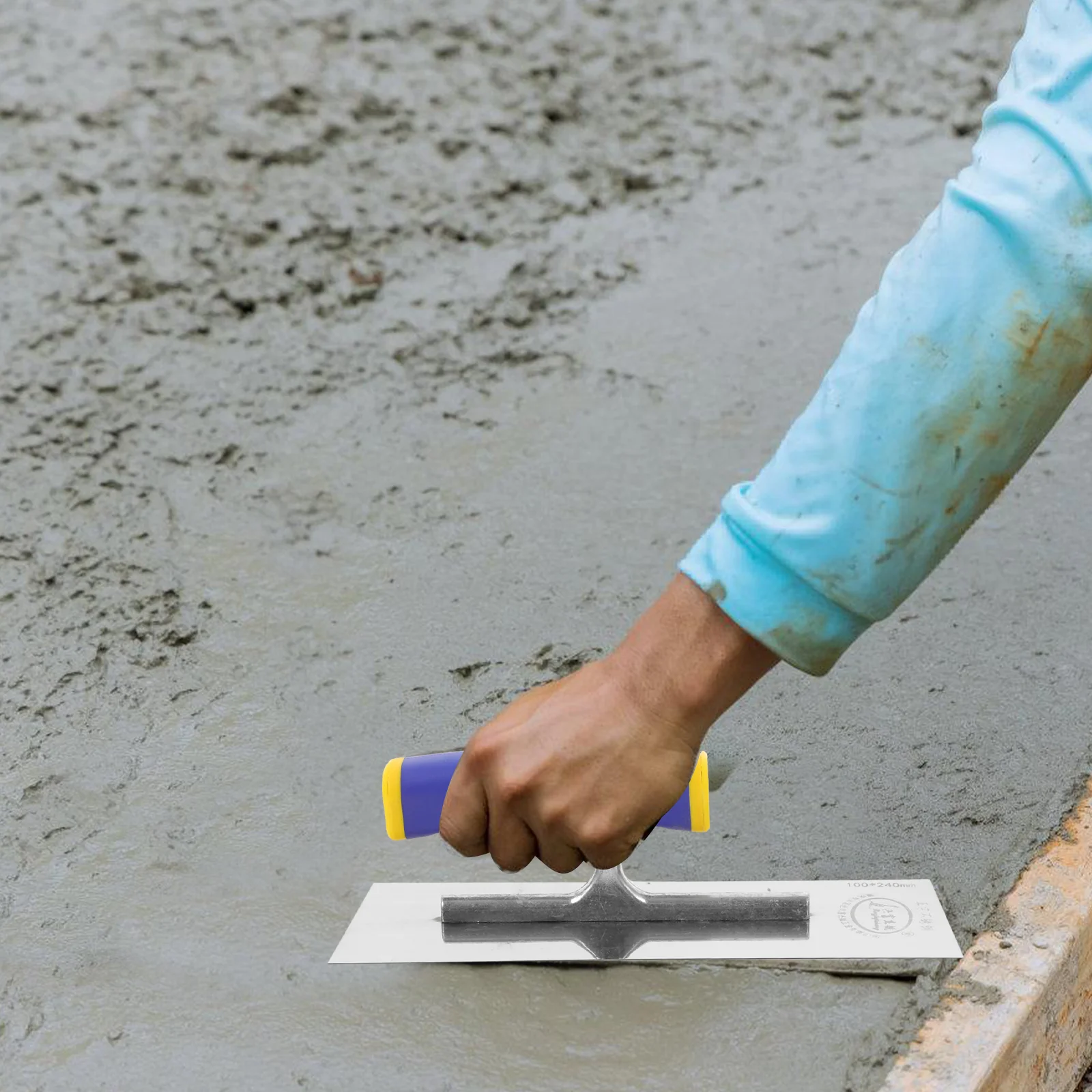 nerūdijančio plieno cemento mentele tinkavimo mentele gipso kartono apdaila statybinė mentelė rankena cemento betono mentele mūro