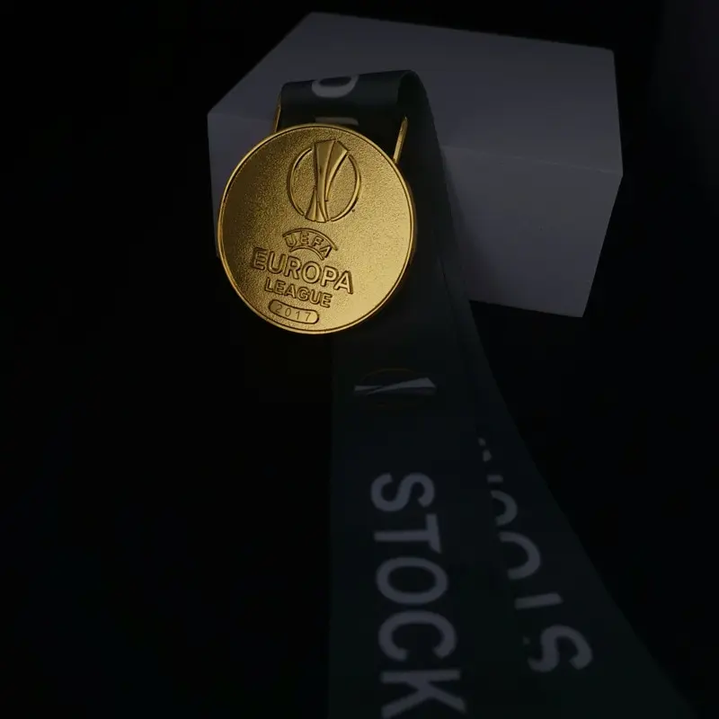 1vnt Europos lygos čempionų medalis cinko lydinio metalo medalio kopija medalių kopijos aukso medalis futbolo suvenyrų gerbėjų kolekcija