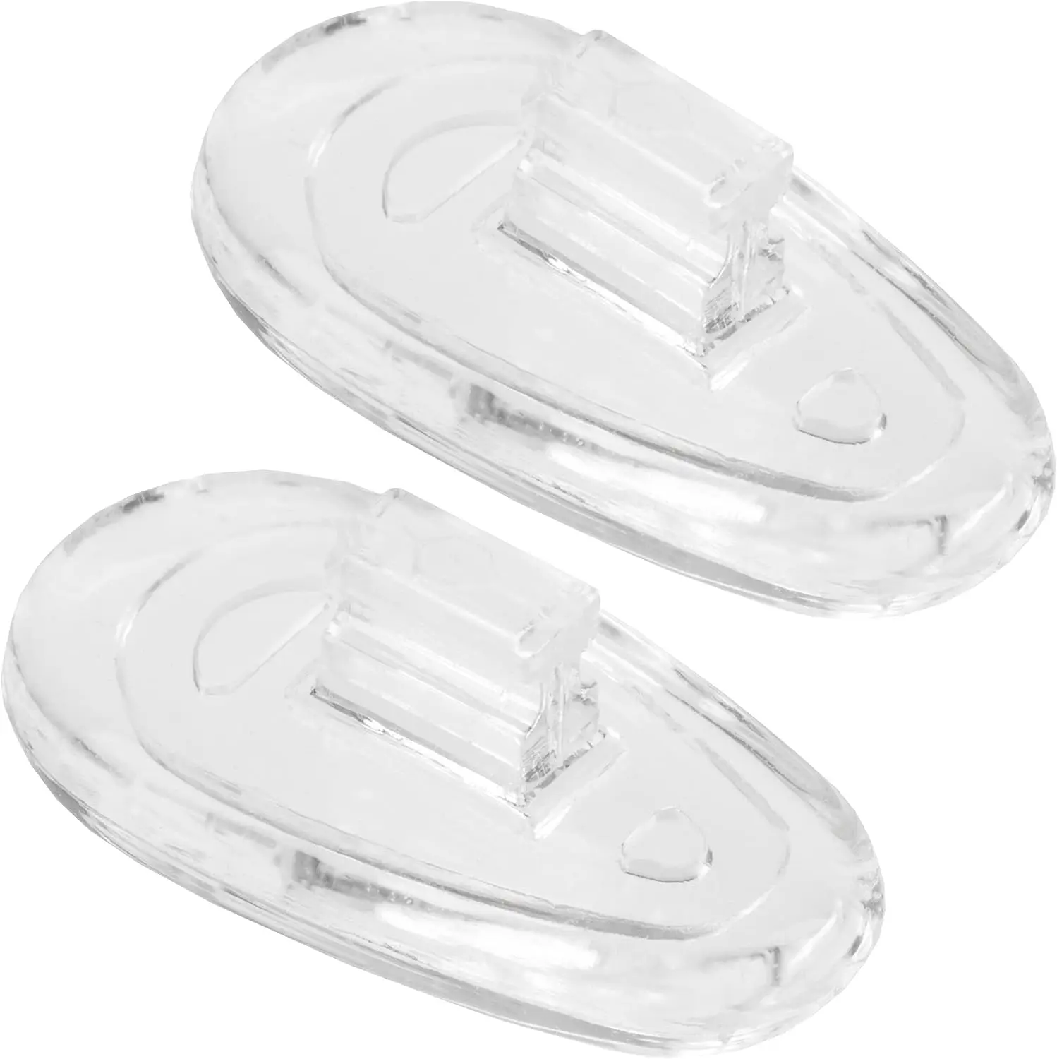 4 poros pakaitinės nosies pagalvėlės dalys Oakley gręžimo bitui 0.5 OX3143 akiniai, skaidri nosies pagalvėlių apsauga