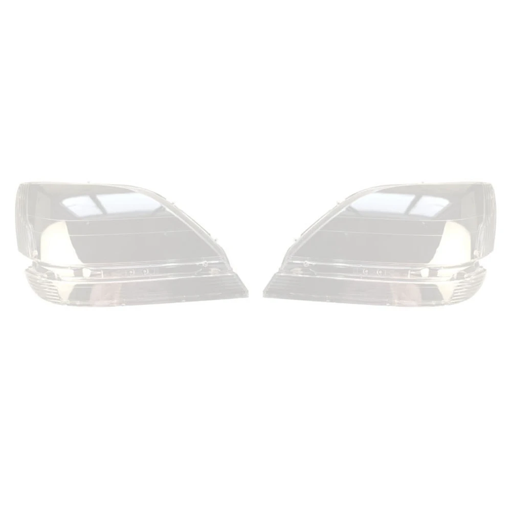 Automobilio dešiniojo priekinio žibinto apvalkalo lempos atspalvis Skaidrus objektyvo dangtelis Priekinio žibinto dangtelis Lexus RX300 1998 1999 2000 2001 2002